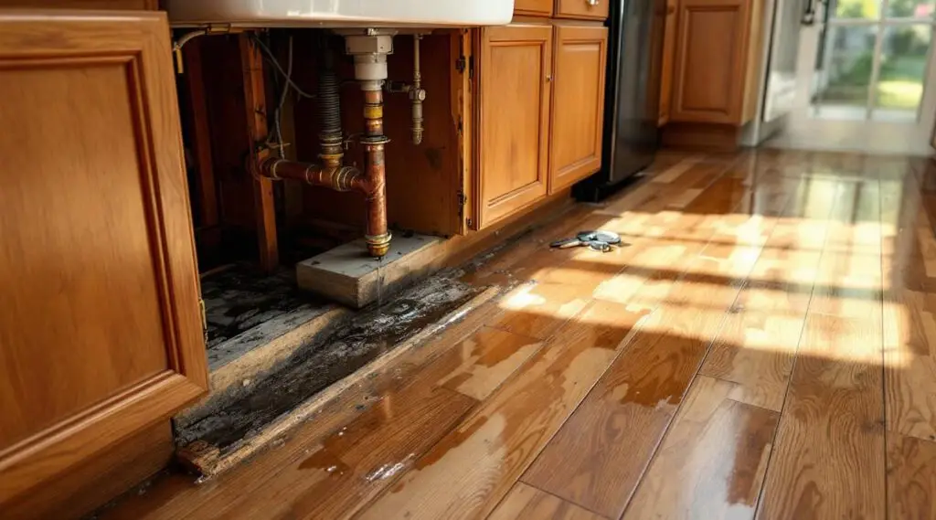 Kitchen Leak Damage Repair in Long Beach