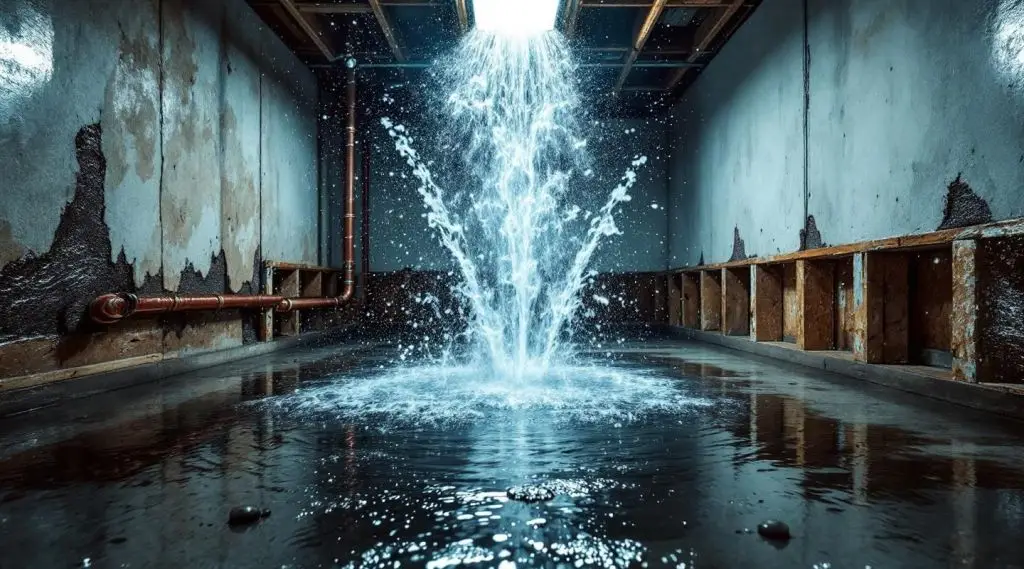 Burst Pipe Water Damage Cleanup in Fargo